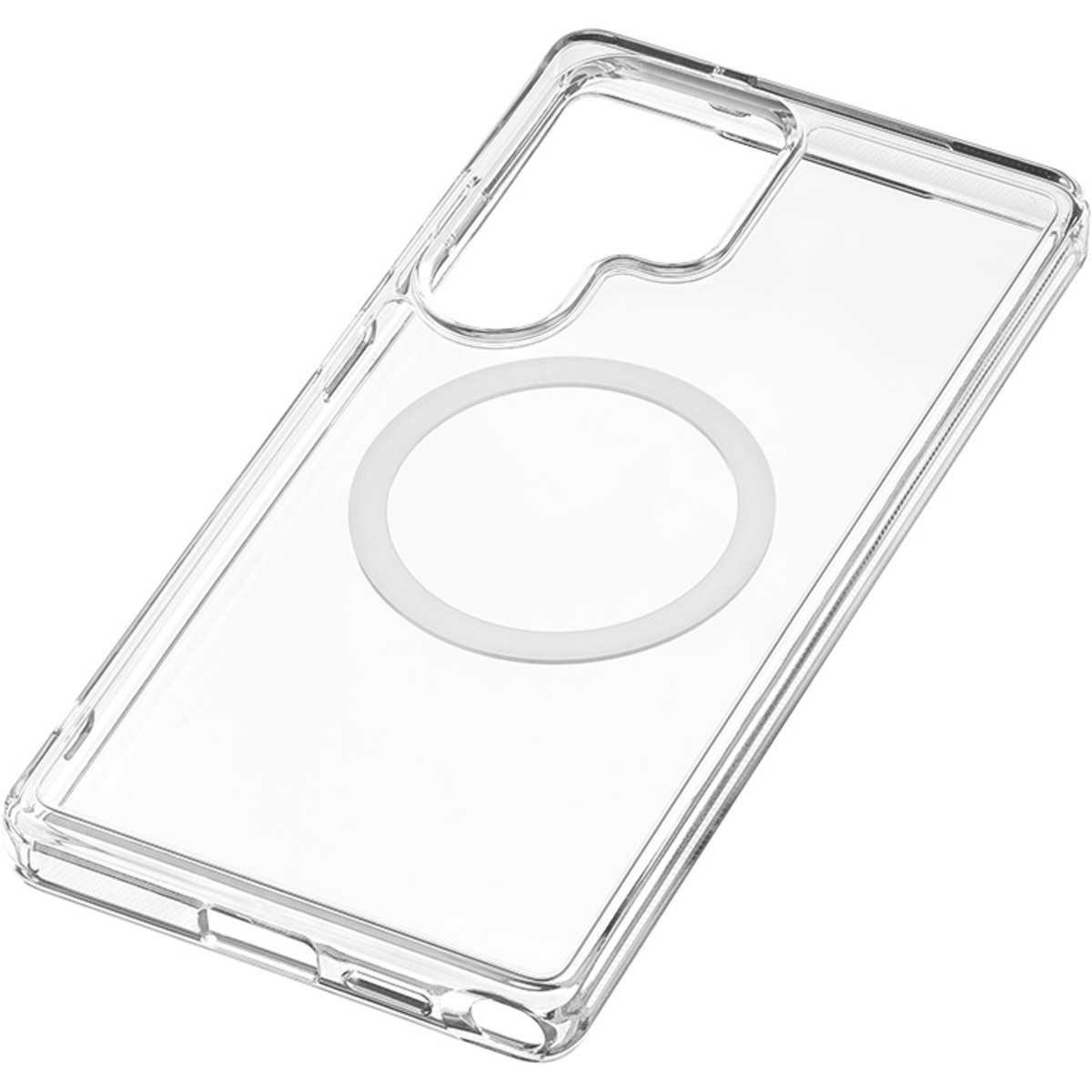 Чехол-накладка uBear Real Mag Case для смартфона Samsung Galaxy S25 Ultra (Цвет: Crystal Clear)