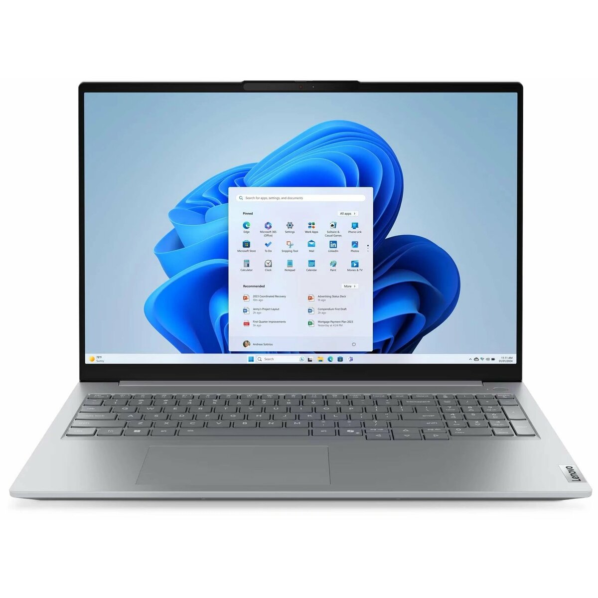 Ноутбук Lenovo Thinkbook 16 G9 IRL (Core 5 210H 2.2Ghz / 16Gb DDR5 / SSD512Gb / Intel Graphics / 16