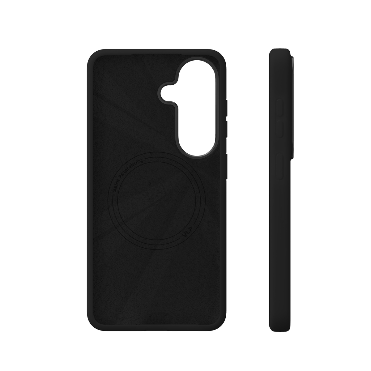 Чехол-накладка VLP Aster Pro Сase MagSafe для Samsung S26 (Цвет: Black)