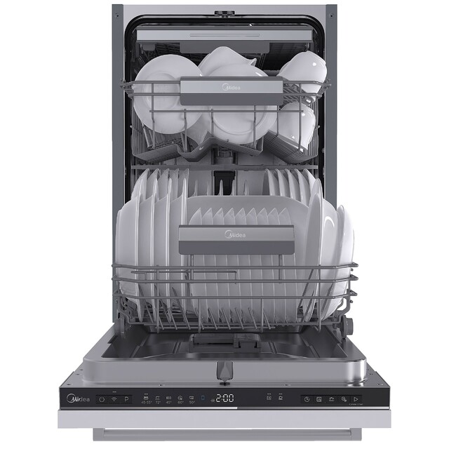 Посудомоечная машина Midea MID45S340I, белый 