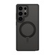 Чехол-накладка Devia Delight Series Magnetic ShockProof Case with Rotatable Bracket для смартфона Samsung Galaxy S25 Ultra (Цвет: Black)