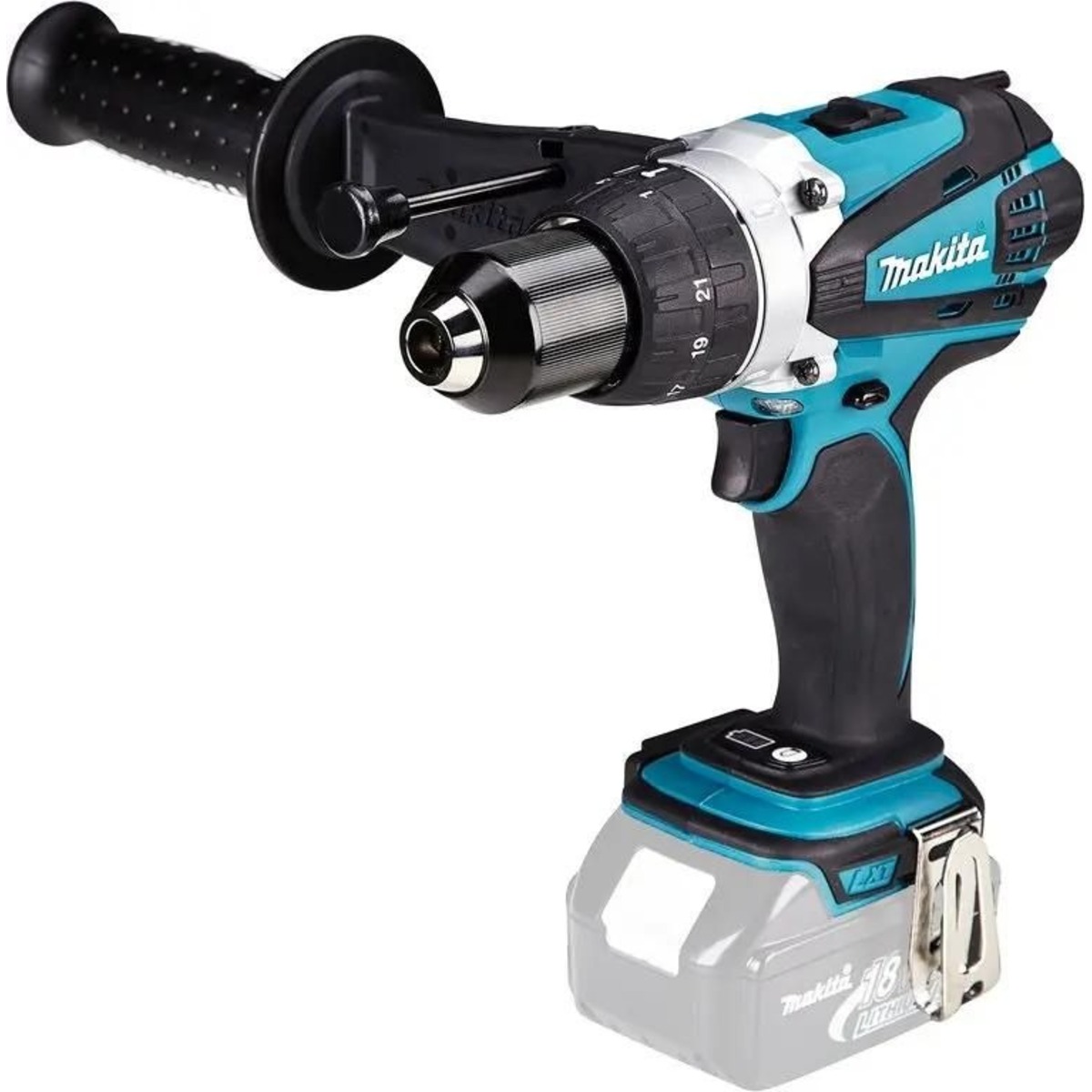 Дрель-шуруповерт Makita DHP458Z (Цвет: Blue)