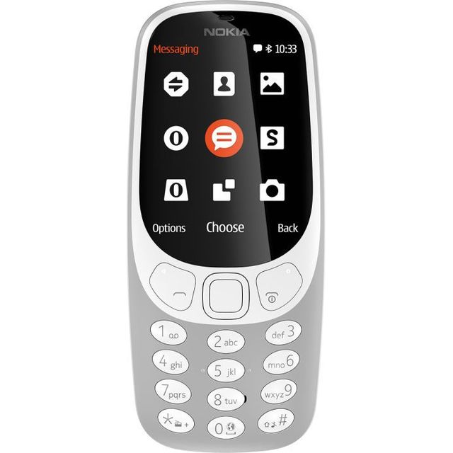 Мобильный телефон Nokia 3310 (2017) Dual Sim (Цвет: Gray)