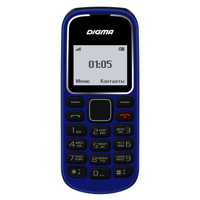 Мобильный телефон Digma Linx A105 2G (Цвет: Blue)