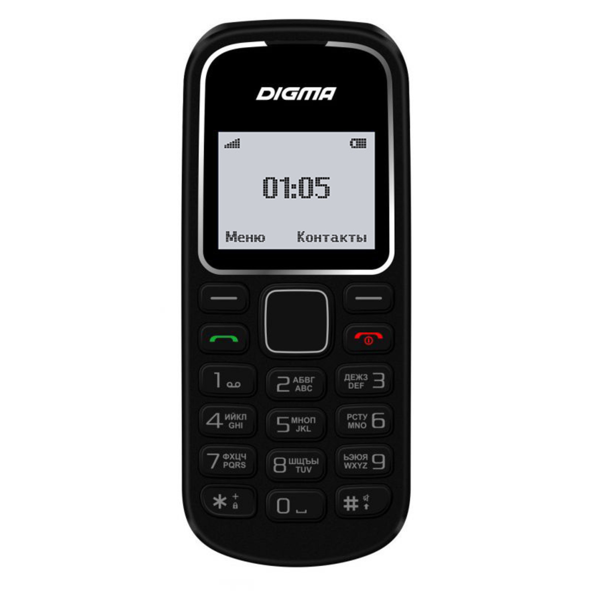 Мобильный телефон Digma Linx A105 2G (Цвет: Black)