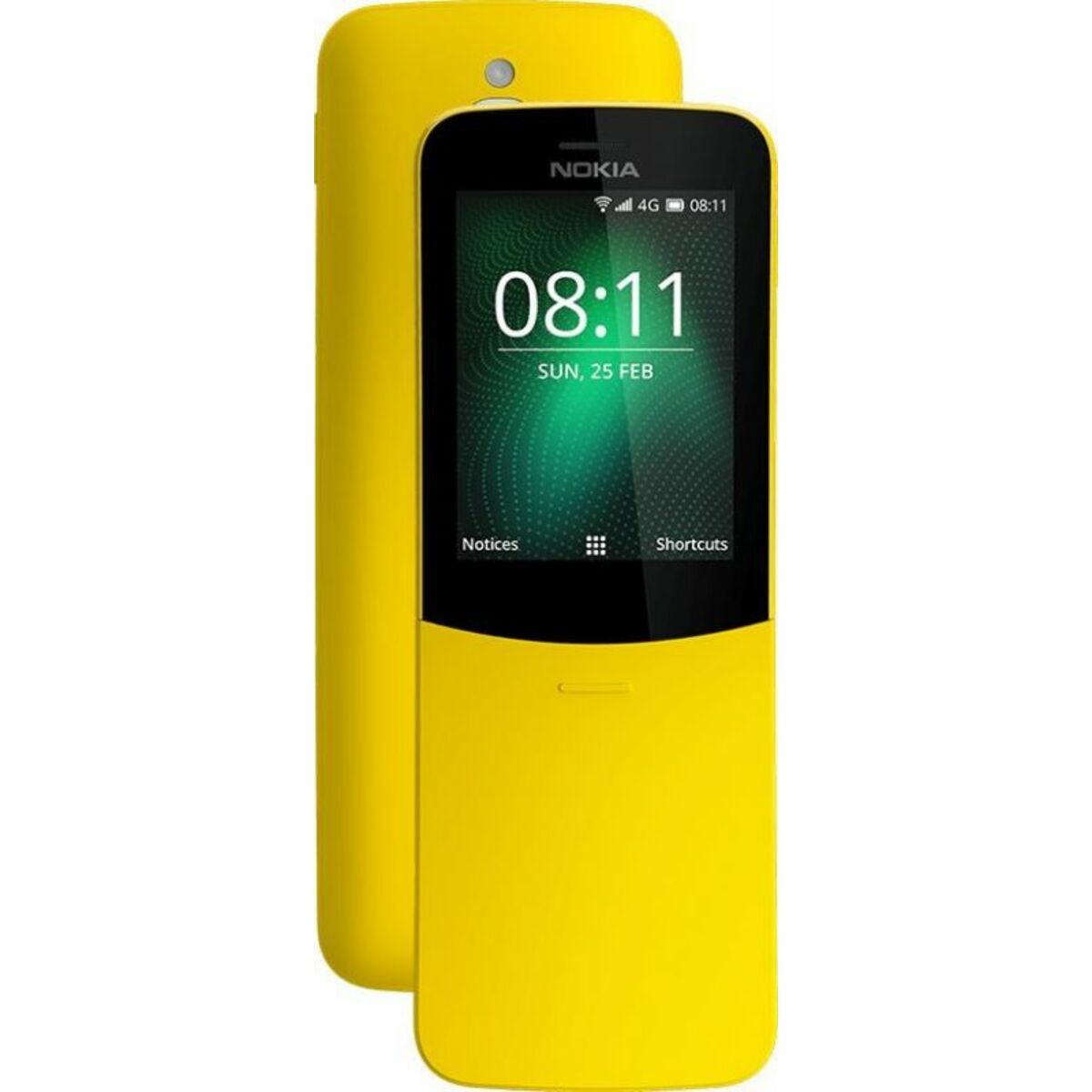 Мобильный телефон Nokia 8110 Dual Sim 4Gb (Цвет: Yellow)