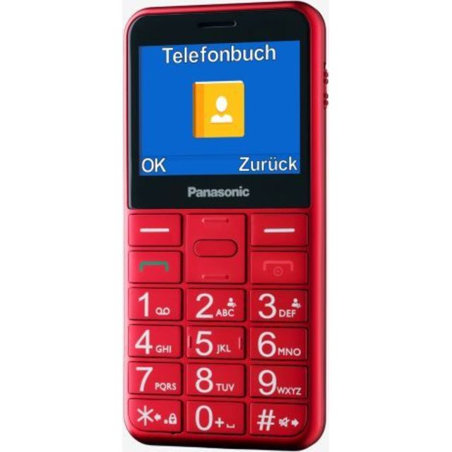 Мобильный телефон Panasonic KX-TU150RU (Цвет: Red)