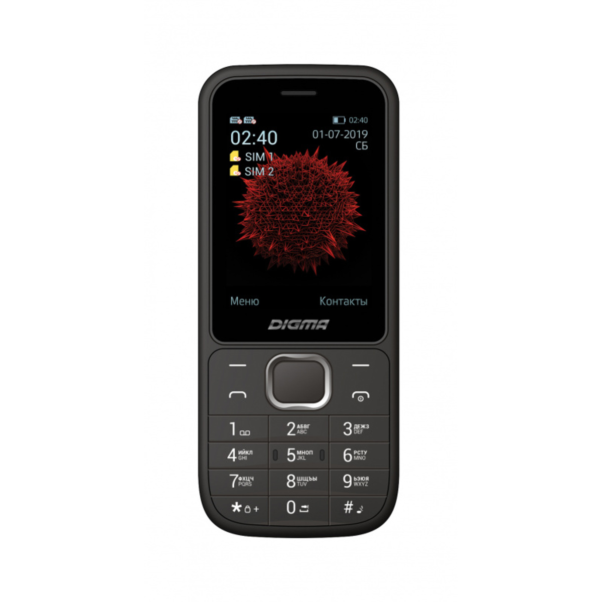 Мобильный телефон Digma Linx C240 (Цвет: Black)