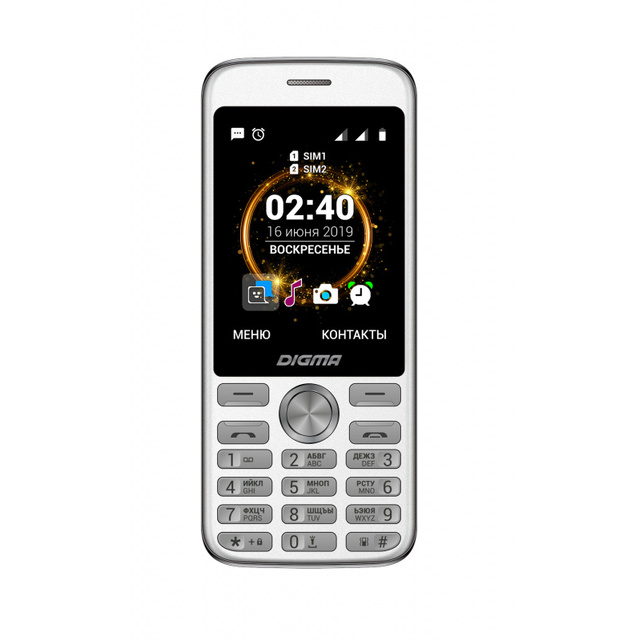 Мобильный телефон Digma Linx C280 (Цвет: Silver)