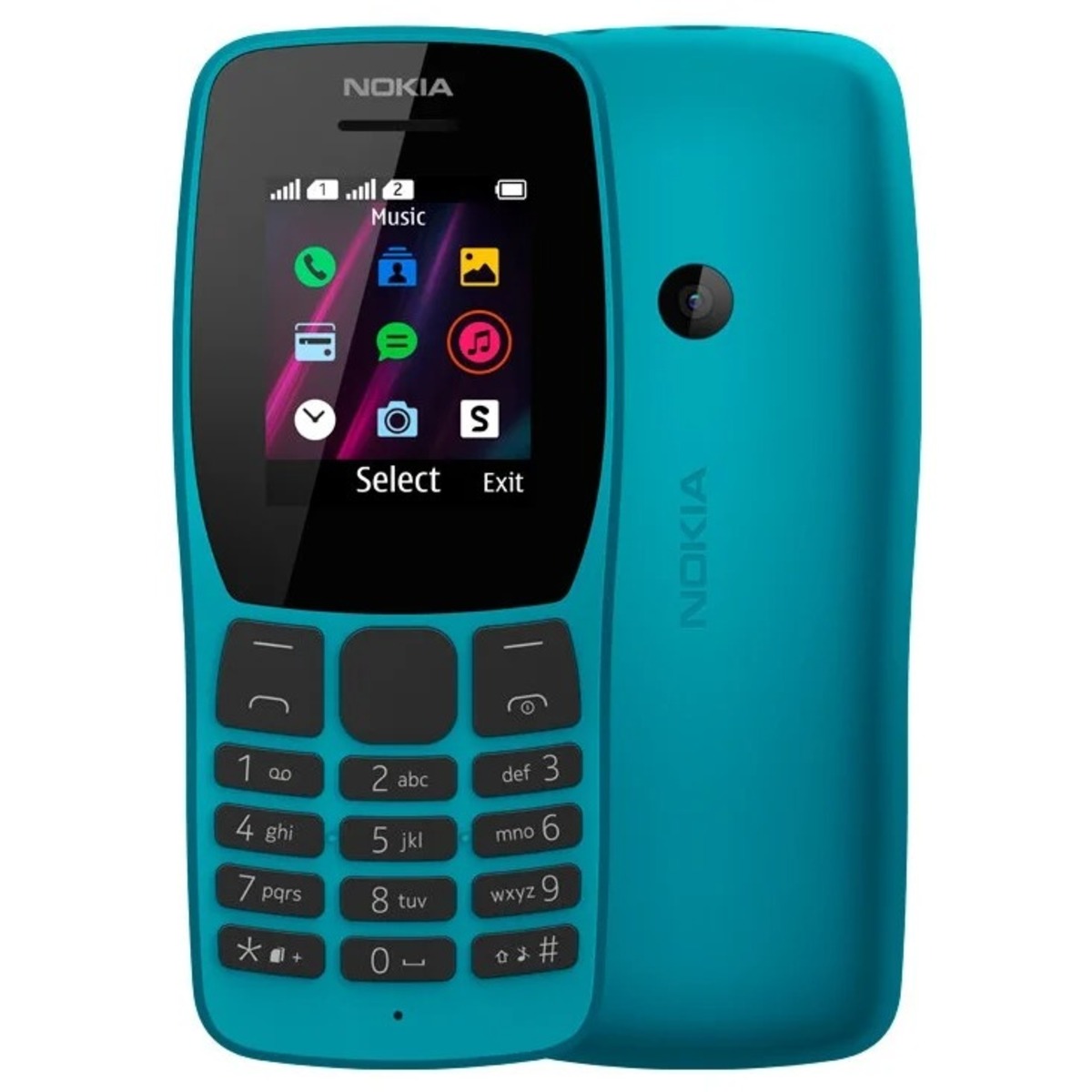 Мобильный телефон Nokia 110 (2019) Dual Sim (Цвет: Blue)