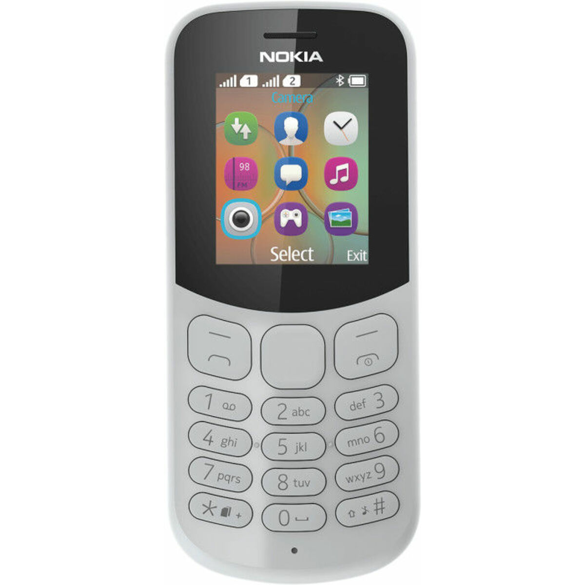 Мобильный телефон Nokia 130 (2017) Dual Sim (Цвет: Gray)