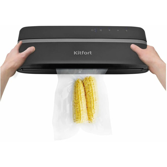 Вакуумный упаковщик Kitfort КТ-1526 (Цвет: Black)