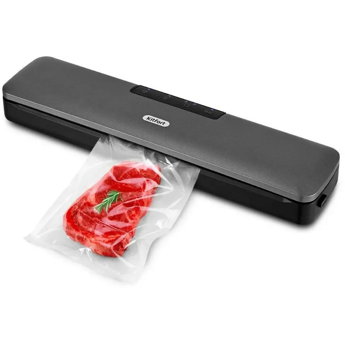 Вакуумный упаковщик Kitfort КТ-1527, черный