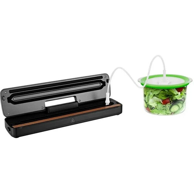 Вакуумный упаковщик Kitfort КТ-1527, черный