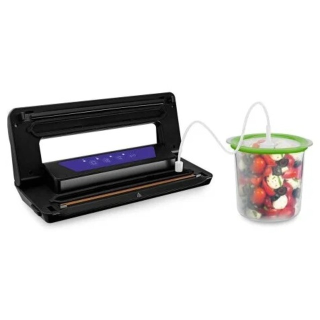 Вакуумный упаковщик Kitfort КТ-1528-1 (Цвет: Black/Purple)