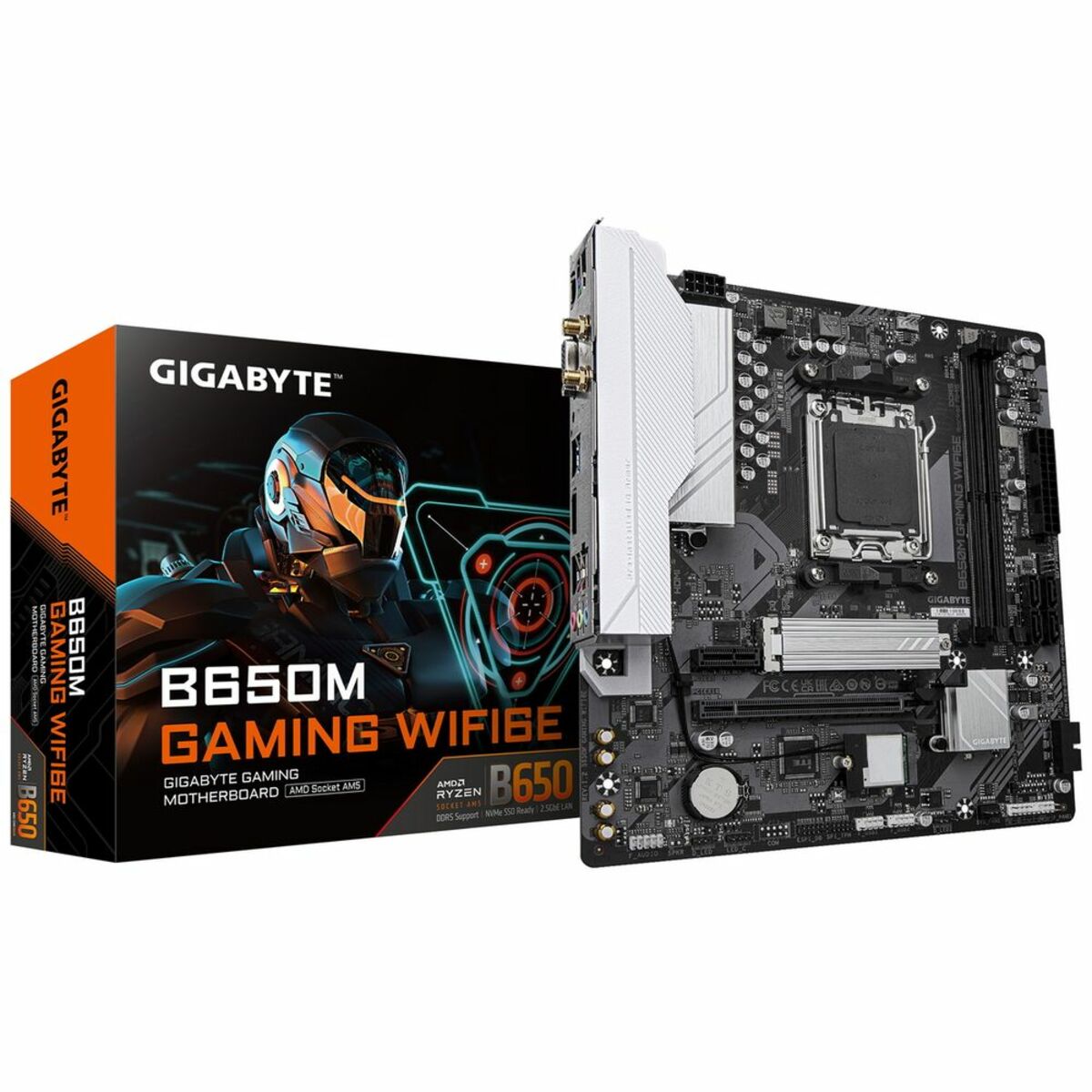 Материнская плата Gigabyte B650M GAMING WIFI6E 