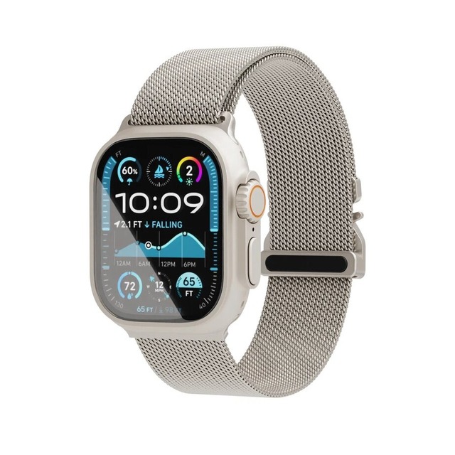 Ремешок VLP Melanise Band Pro для Apple Watch 42 / 44 / 45 / 49 mm (Цвет: Grey)