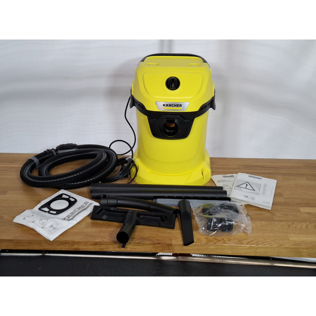 Строительный пылесос Karcher WD 3 V-17 / 4 / 20 (Цвет: Yellow)