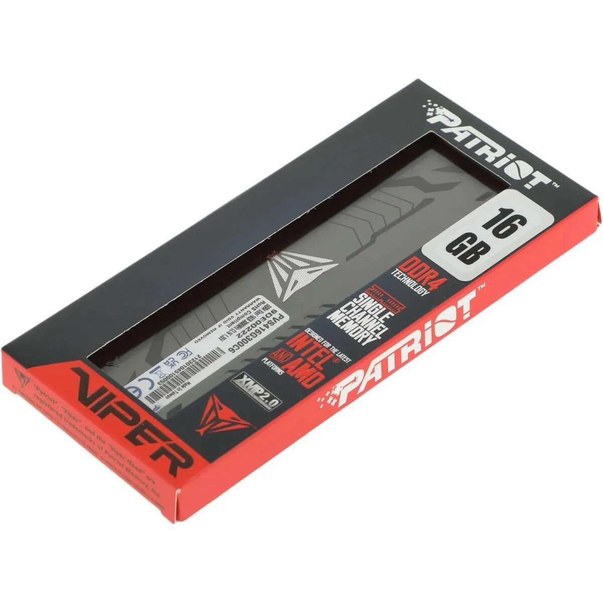 Память DDR4 16Gb 3000MHz Patriot PVS416G300C6