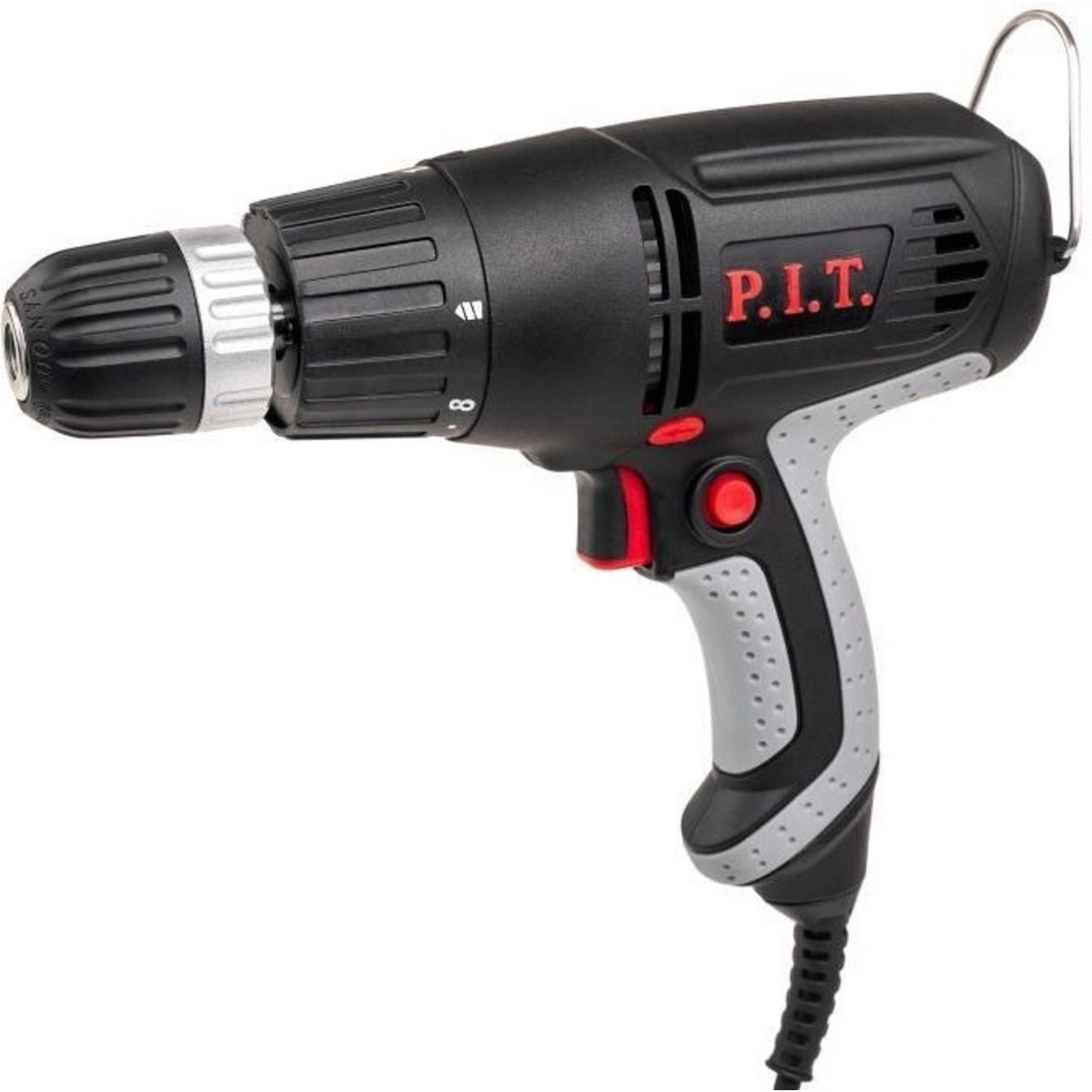 Дрель-шуруповерт P.I.T. PBM10-C, черный