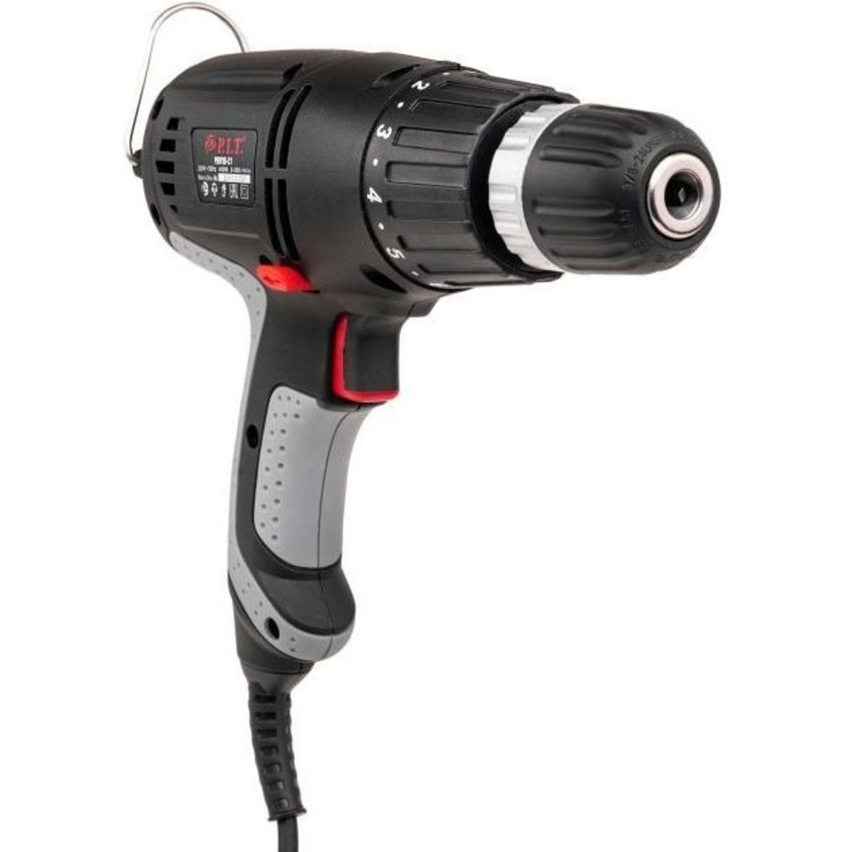 Дрель-шуруповерт P.I.T. PBM10-C, черный