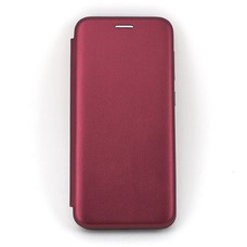 Чехол-книжка Brauffen для смартфона Xiaomi Mi 9 SE (Цвет: Maroon)