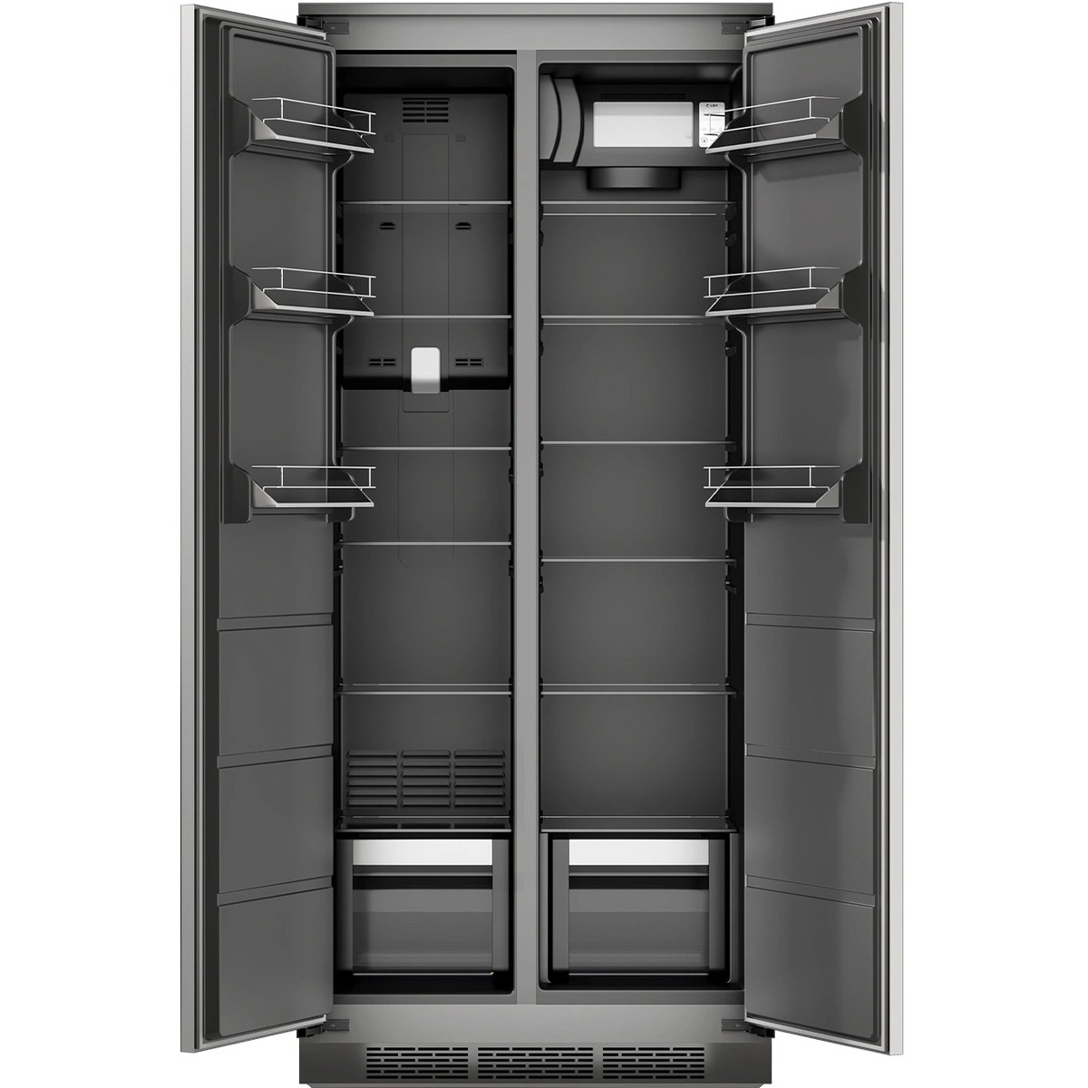 Холодильник Lex LBI400SB (Цвет: Grey)