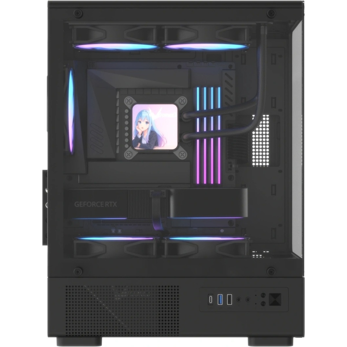 Корпус Formula Crystal Z1CM v2, черный