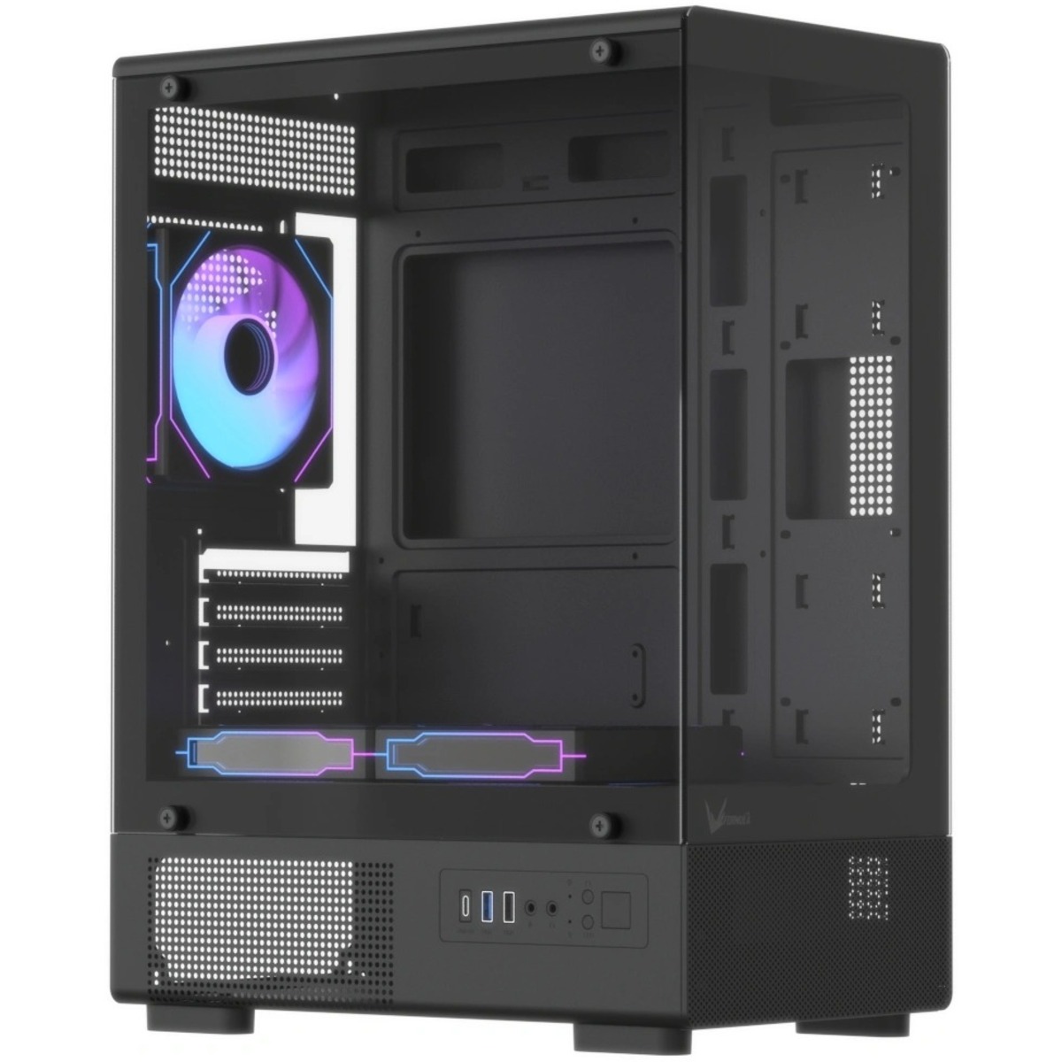 Корпус Formula Crystal Z1CM Plus AR v2, черный