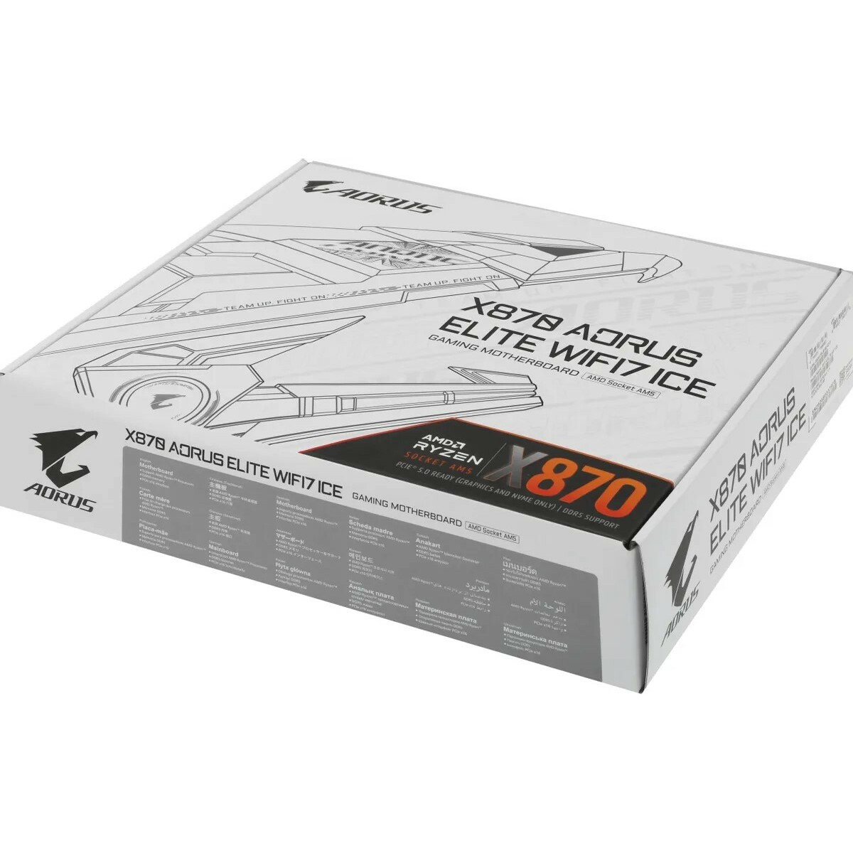 Материнская плата Gigabyte X870 AORUS ELITE WIFI7 ICE