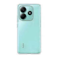 Чехол-накладка Borasco Silicone Case для смартфона Xiaomi Redmi Note 14 4G (Цвет: Clear)