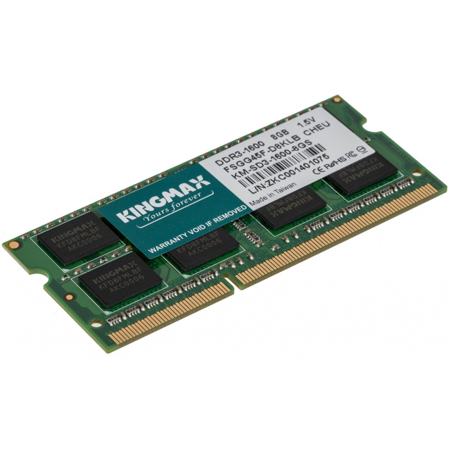 Память DDR3 8Gb 1600MHz Kingmax KM-SD3-1600-8GS