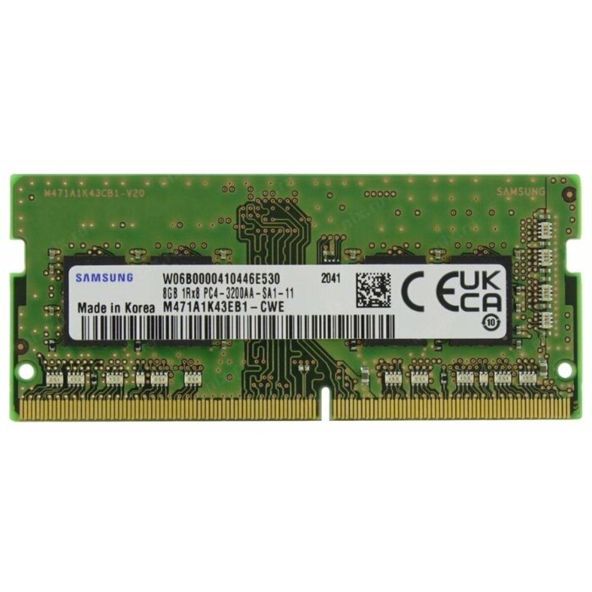 Память DDR4 8Gb 3200MHz Samsung M471A1K43EB1-CWE
