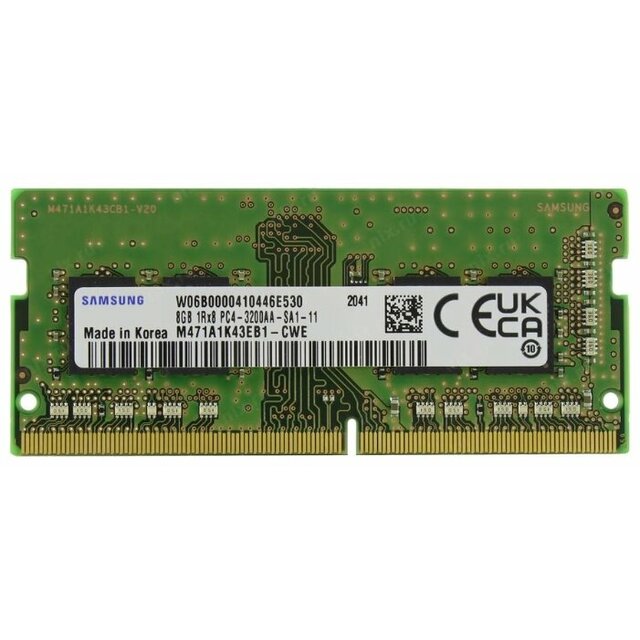 Память DDR4 8Gb 3200MHz Samsung M471A1K43EB1-CWE