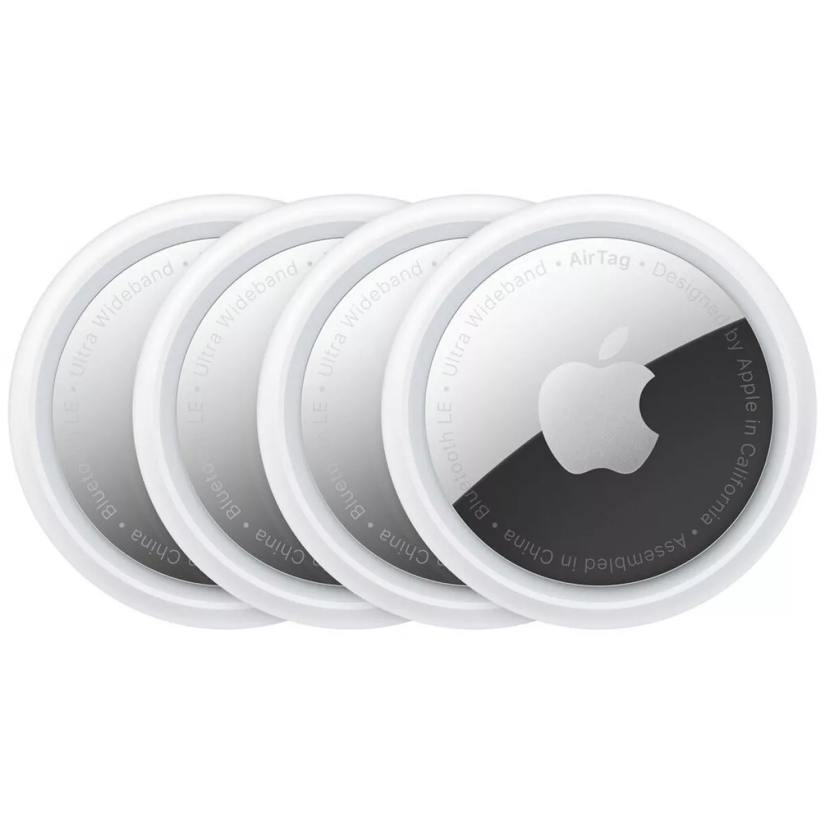 Метка Apple AirTag 4 pack, белый