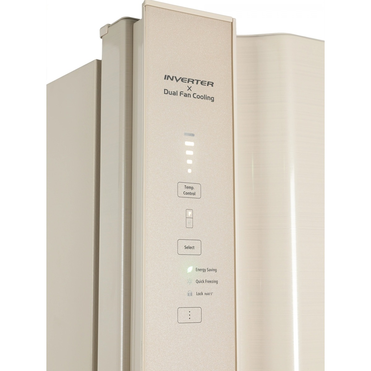 Холодильник Hitachi HRTN7489DF BEGCS (Цвет: Beige)