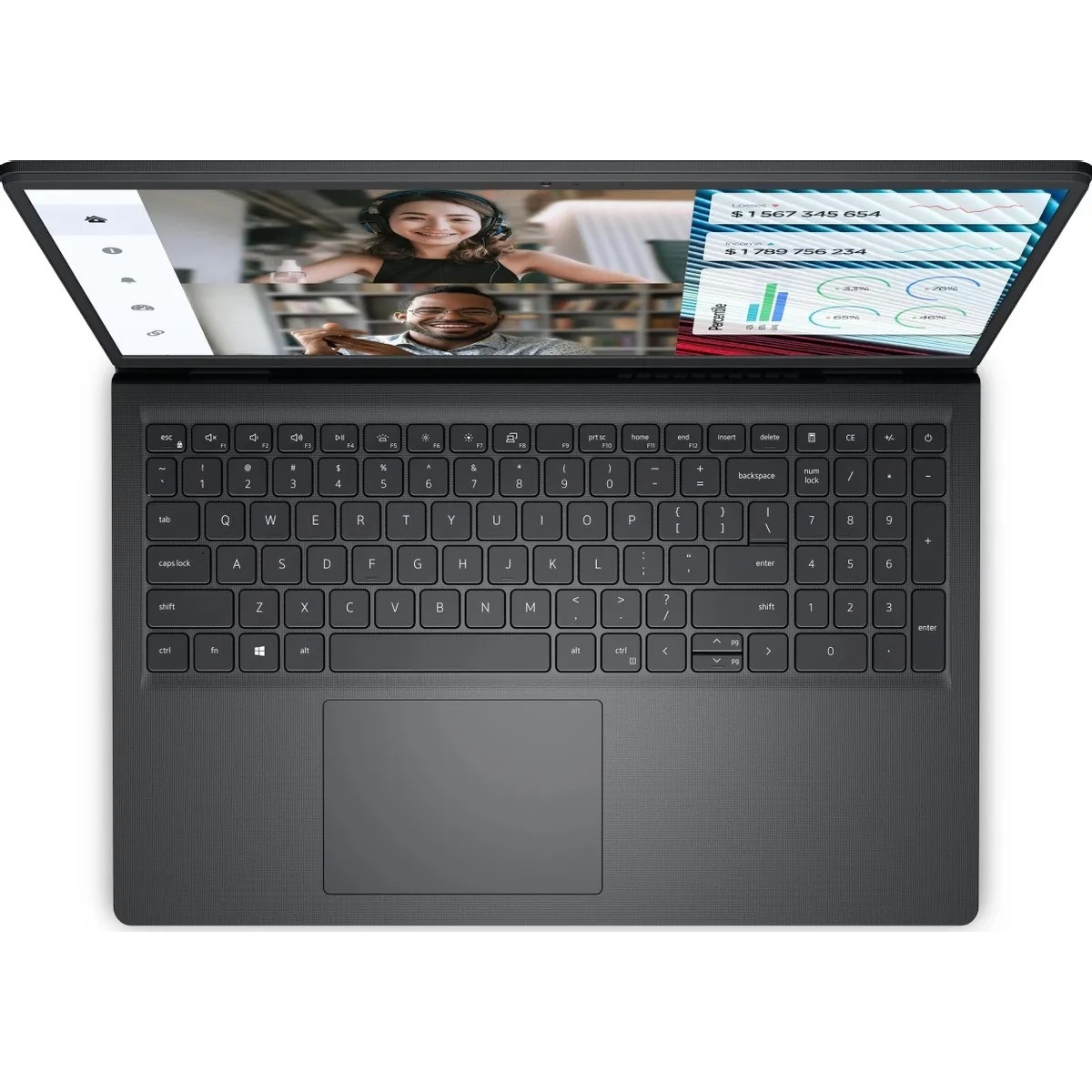 Ноутбук Dell Vostro 3520 (Intel Core i5 1235U 1.3Ghz / 8Gb DDR4 / SSD 512Gb / Intel UHD Graphics / 15.6