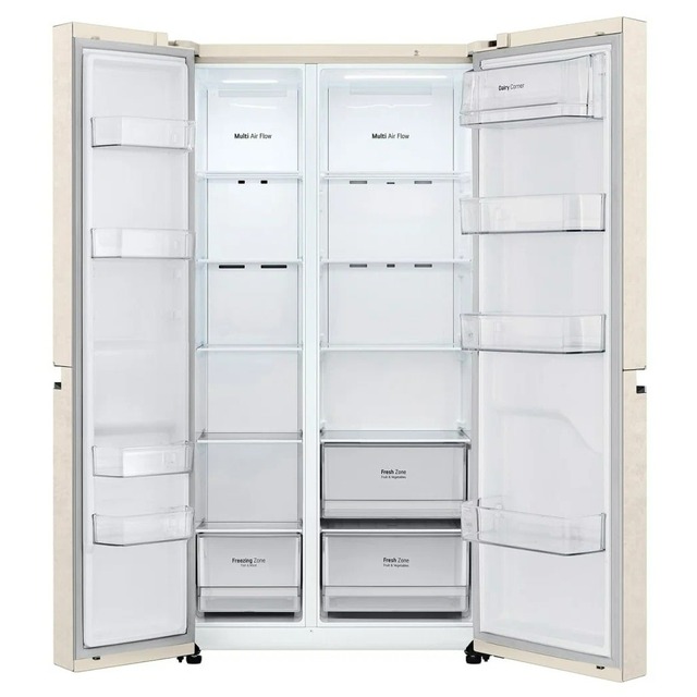Холодильник LG GC-B257JEYV (Цвет: Beige)