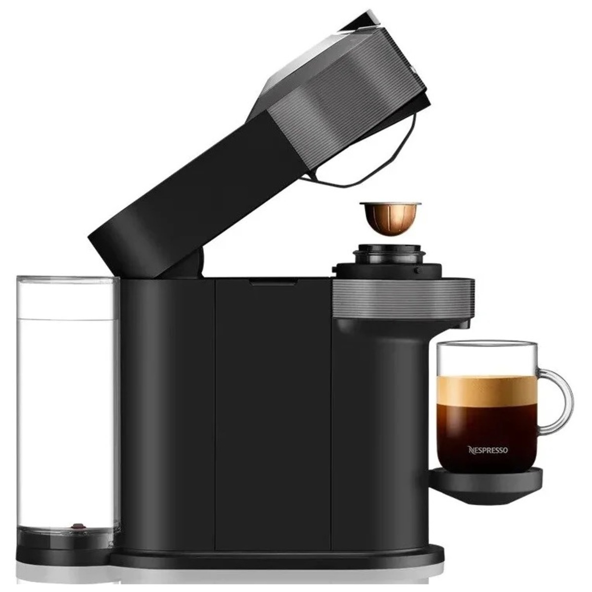 Кофемашина капсульная DeLonghi Nespresso Vertuo Next ENV120.GY (Цвет: Gray)