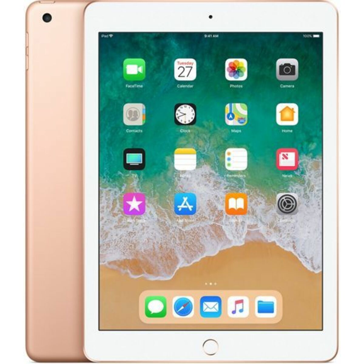 Планшет Apple iPad (2018) 128Gb Wi-Fi + Cellular (Цвет: Gold)