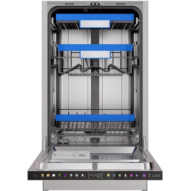 Посудомоечная машина встраив. Lex PM 4583В N color Lux (Цвет: Inox)