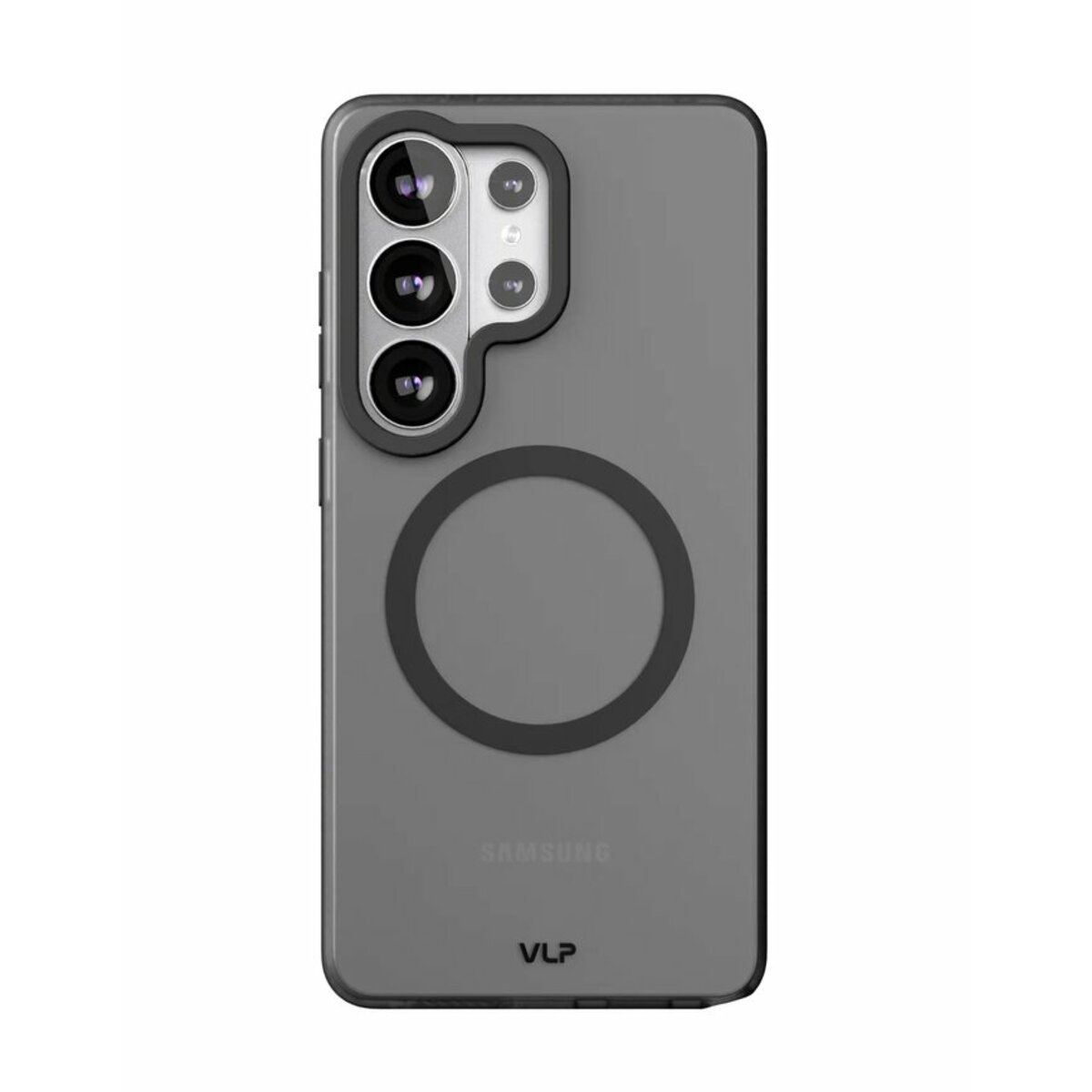 Чехол-накладка VLP Moon Case MagSafe для Samsung Galaxy S26 Ultra (Цвет: Black)