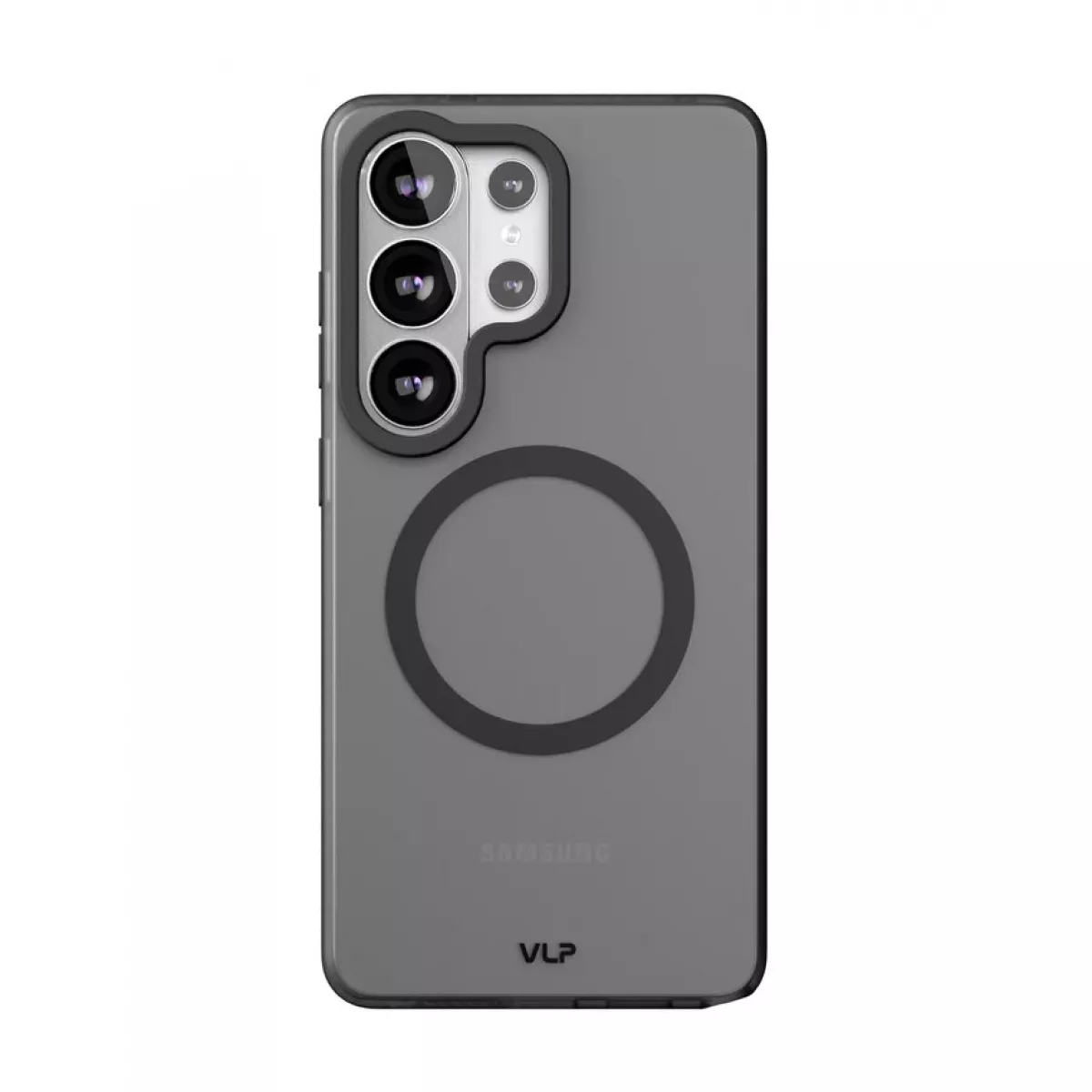 Чехол-накладка VLP Moon Case MagSafe для Samsung Galaxy S26 Ultra (Цвет: Black)