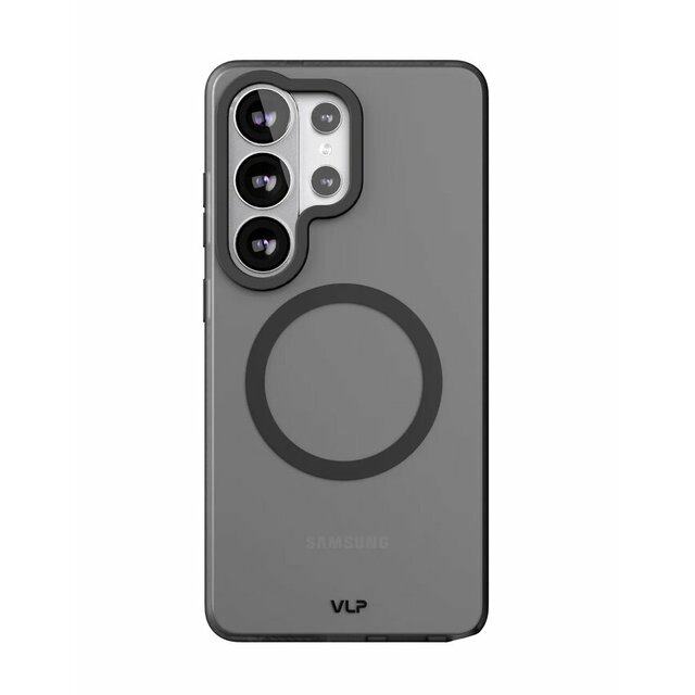 Чехол-накладка VLP Moon Case MagSafe для Samsung Galaxy S26 Ultra (Цвет: Black)