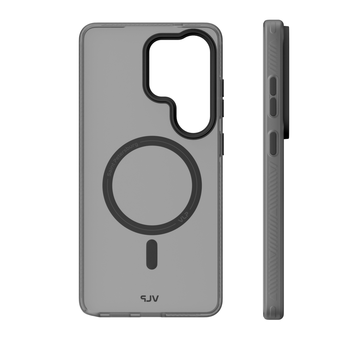 Чехол-накладка VLP Moon Case MagSafe для Samsung Galaxy S26 Ultra (Цвет: Black)