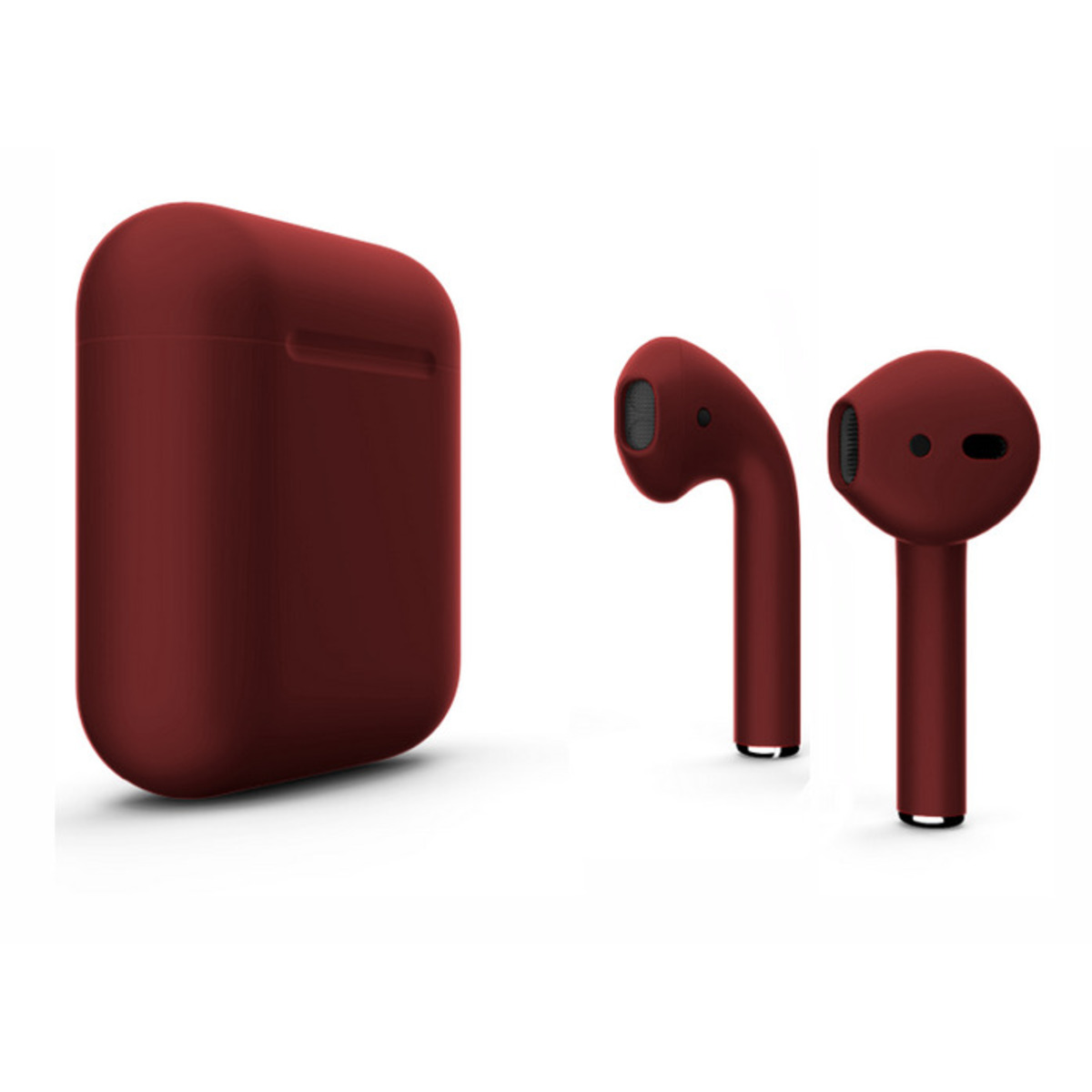 Наушники Apple AirPods 2 Color (без беспроводной зарядки чехла) (Цвет: Cherry Matte)