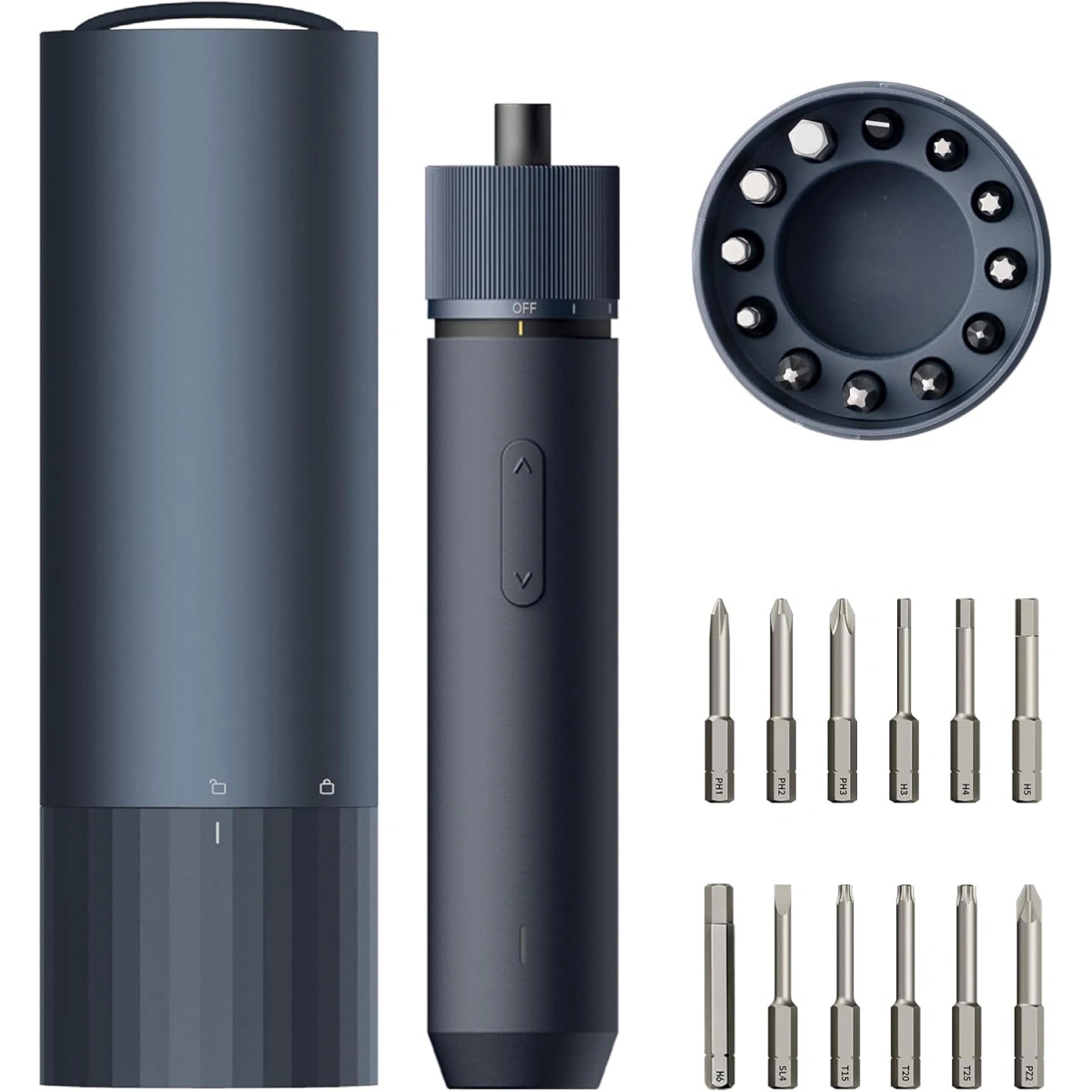 Отвертка аккумуляторная HOTO Cordless Screwdriver (Цвет: Blue)
