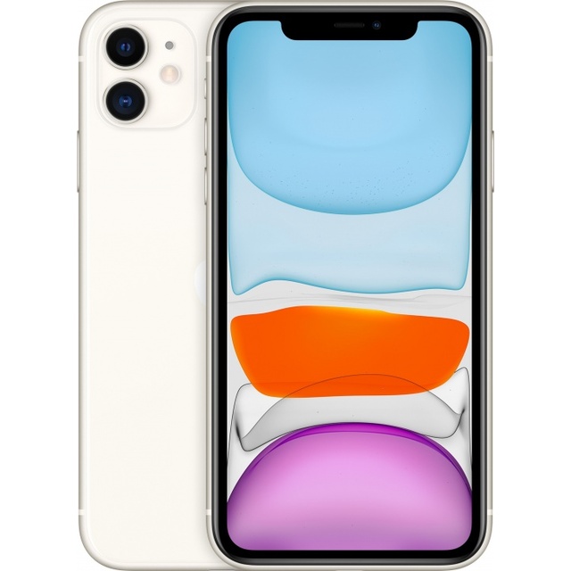 Смартфон Apple iPhone 11 128Gb (NFC) (Цвет: White) EU Смартфон Apple iPhone 11 128Gb (NFC) (Цвет: White) EU