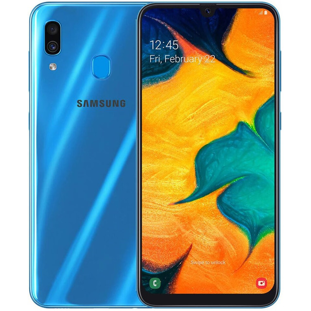 Смартфон Samsung Galaxy A30 SM-A305FN/DS 4/64Gb (NFC) (Цвет: Blue)