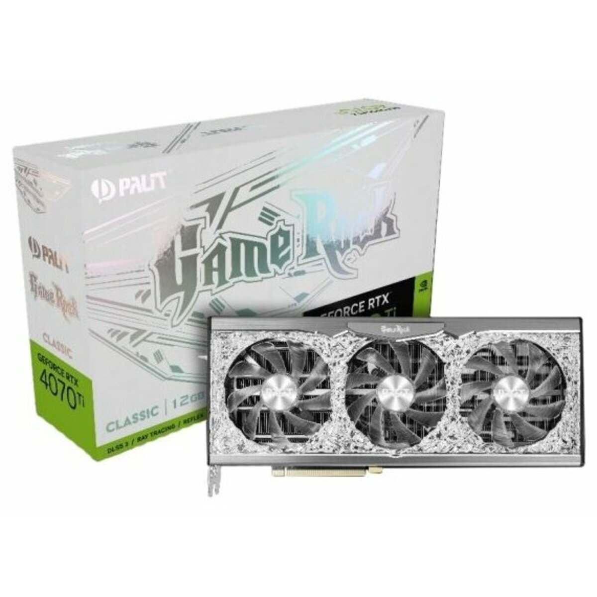 Видеокарта Palit PCI-E 4.0 RTX4070Ti GAMEROCK CLASSIC (NED407T019K9-1046G)